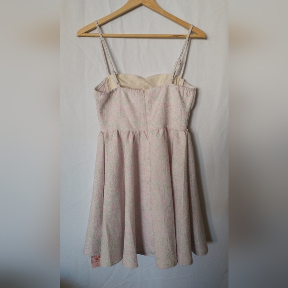 Mod Retro Shein Charming Pink Fairycore Cottagecore Dress XS - Picture 6 of 6